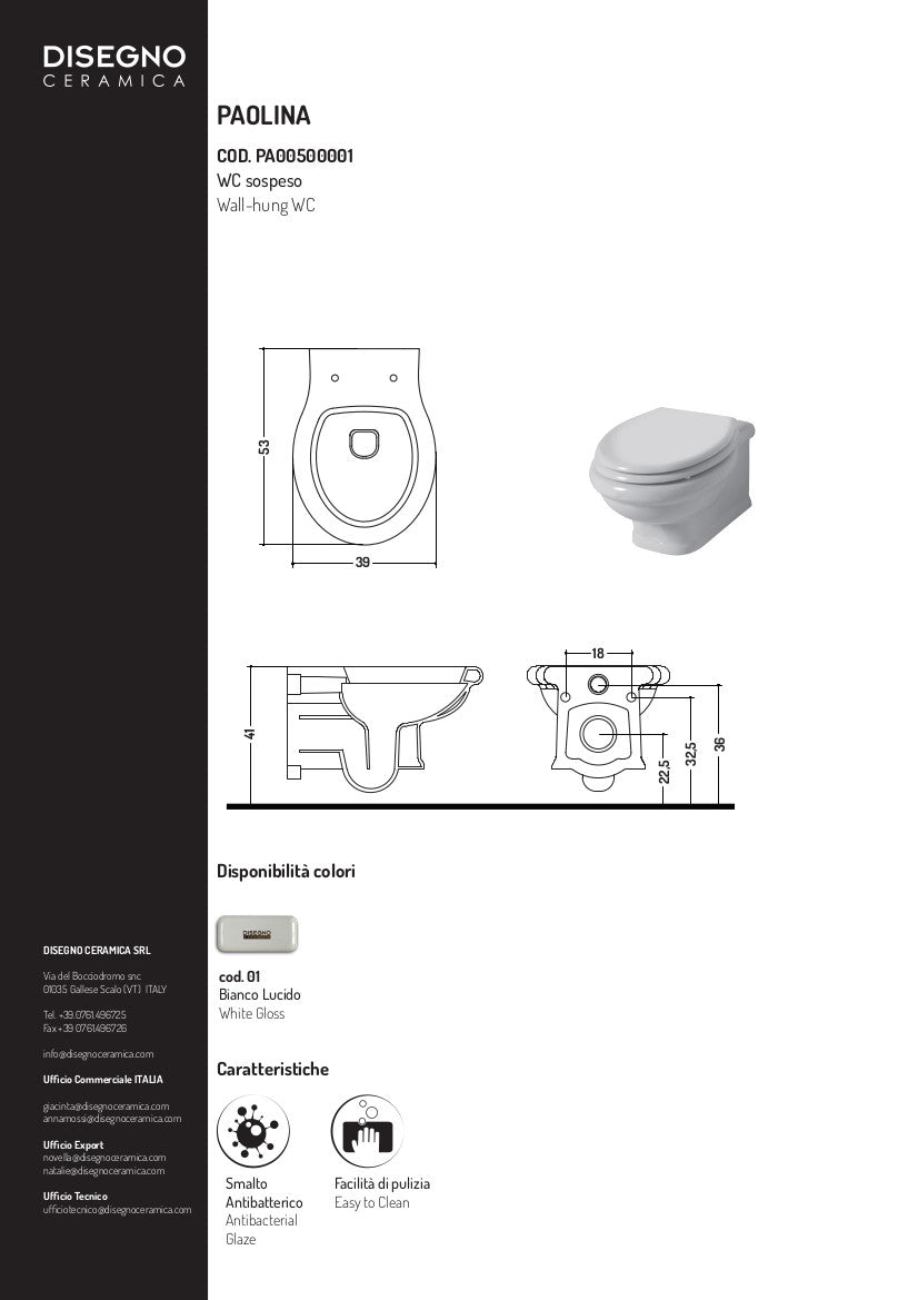 Vase suspendu Paolina