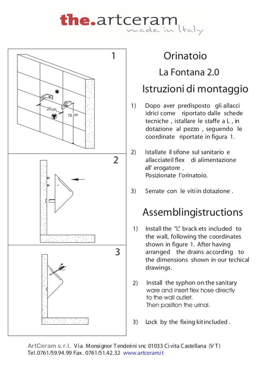 Urinoir La Fontana 2.0