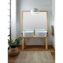 Meuble en bois pour lavabo Tinozza cm 121x193 Tela