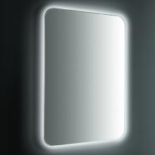 Miroir poli avec éclairage périphérique LED