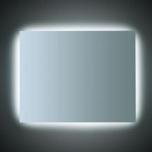 Miroir à bord poli 80x60  avec éclairage périphérique.