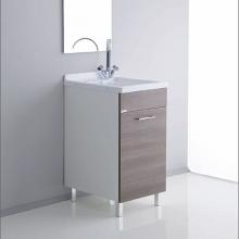 Meuble lavoir avec vasque et une porte en ABS cm 45x50xH89 Medusa