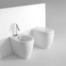 Wc + Bidet au Sol Basic Circle
