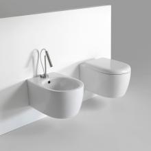 Wc + Bidet Suspendus Basic Circle