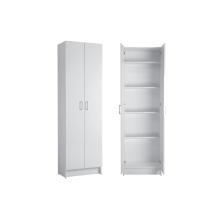 Colonne à linge 2 portes et 4 étagères intérieures Brava