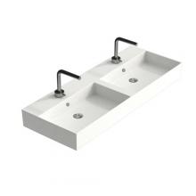 Console double vasque Tube