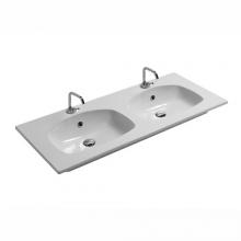 Console double vasque cm 121x51.5 Elite