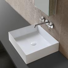 Lavabo suspendu cm 45x38 Elegance Squared