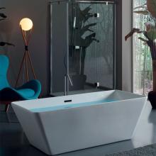 Baignoire îlot en acrylique cm 160x70 Firenze