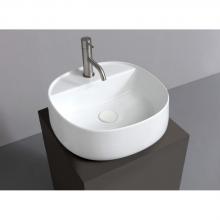 Lavabo à poser avec perçage cm 42x42 Jumper 42