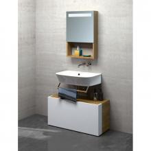 Lavabo suspendu/à poser cm 65 Prua
