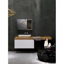 Meuble sous-lavabo suspendu avec tiroir cm 170 Stiva
