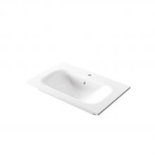 Lavabo encastré 81x51x h 16,8 cm Soft