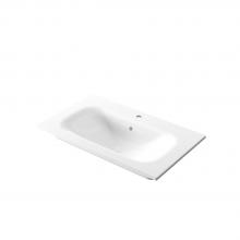 Lavabo encastré 86x51x h 16,8 cm Soft