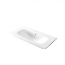 Lavabo encastré 96x46x h 16,8 cm Soft