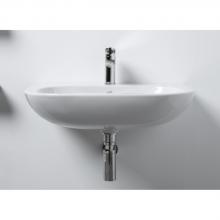 Lavabo suspendu cm 64x48xH19 Pratica