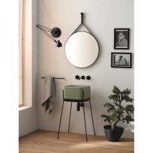 Lavabo avec structure Ibrido Carré Lierre Mat