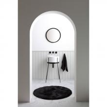 Lavabo avec structure Ibrido Rond Blanc