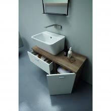 Lavabo à poser/suspendu cm 70x40xH25 Wynn