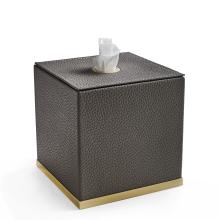 Porte-kleenex carré Milano Bronze Satin Mat