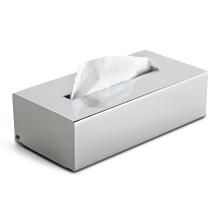 Porte-kleenex rectangulaire Metal Tonda Chromé