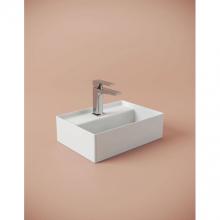 Lavabo à poser/suspendu cm 38x27 Scalino