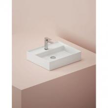 Lavabo à poser/suspendu cm  55x48 Scalino