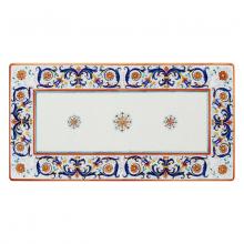 Table rectangulaire en pierre de lave Ricco Deruta