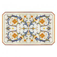 Table rectangulaire en pierre de lave Ricco Deruta Pieno