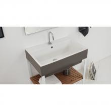 Lavabo en céramique 75x50 Volant