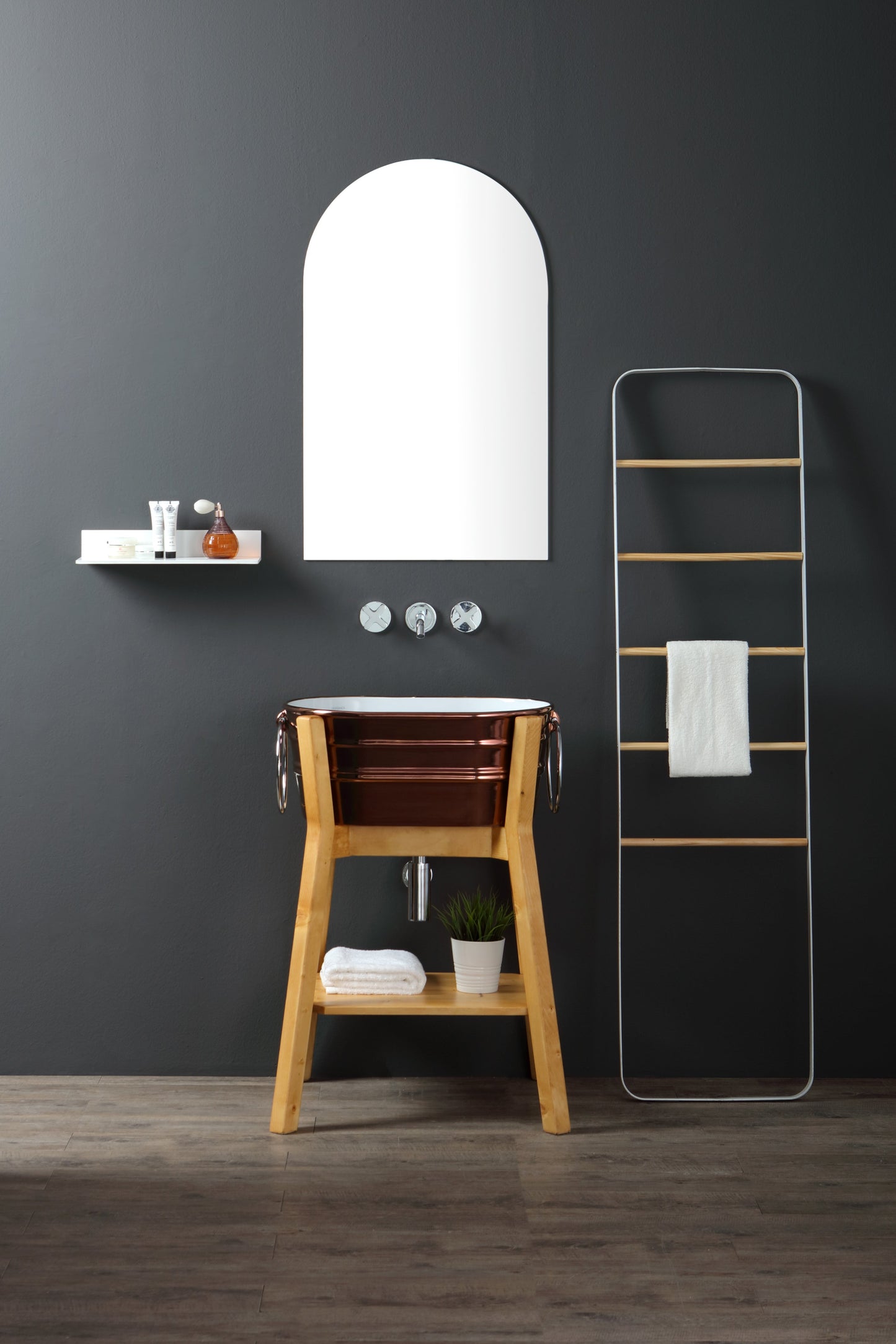 STRUCTURE DE BAIGNOIRE EN BOIS HAUTE SUR PIED