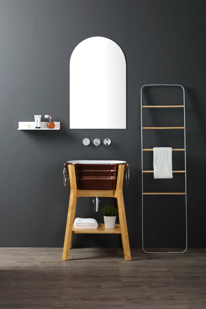 STRUCTURE DE BAIGNOIRE EN BOIS HAUTE SUR PIED