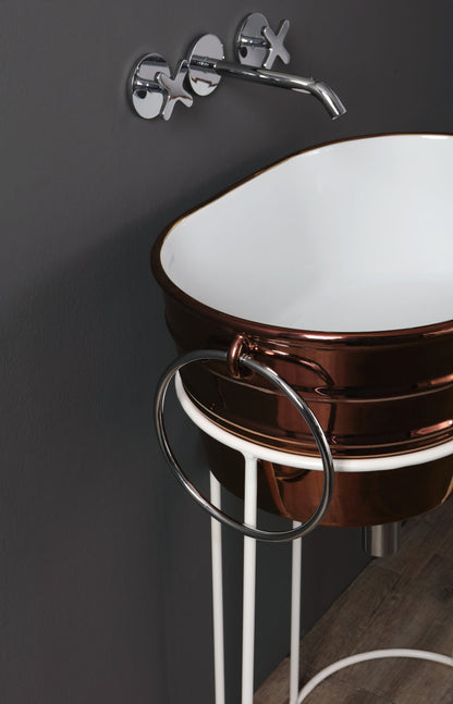 STRUCTURE DE BAIGNOIRE MÉTALLIQUE HAUTE SUR PIED