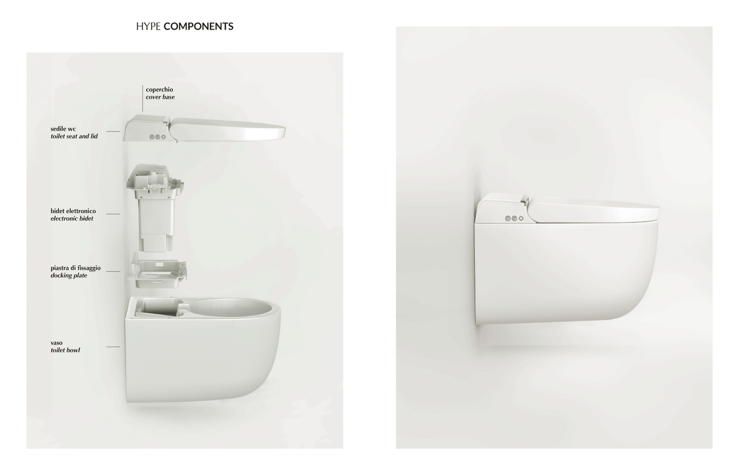 Vaso Sospeso Senza Brida Multifunzione Hype