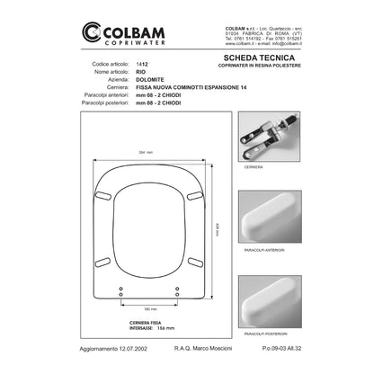 Copriwater Compatibile Rio