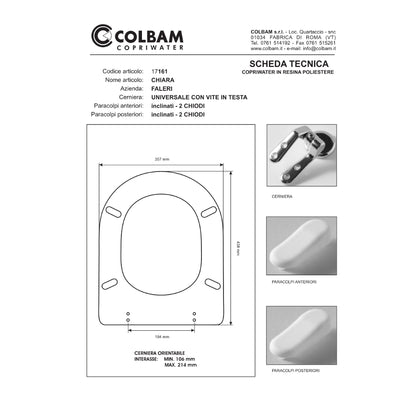 Copriwater Compatibile Chiara
