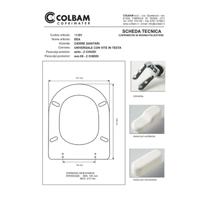 Copriwater Compatibile Dea