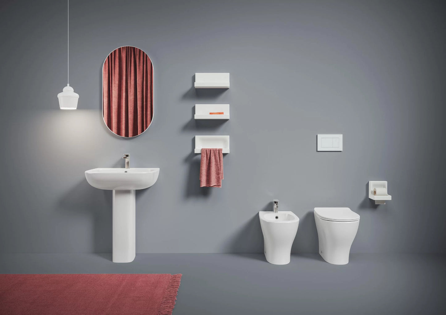 Bidet mural dos à dos 36x52 cm Ten 4.0