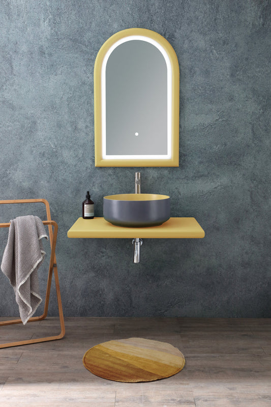 MIROIR RÉTROÉCLAIRÉ