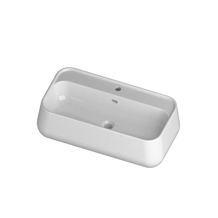 Lavabo Appoggio/sospeso cm 80 Catino