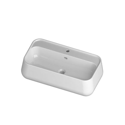 Lavabo Appoggio/sospeso cm 80 Catino