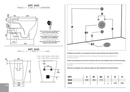 Sanitari a terra Moon