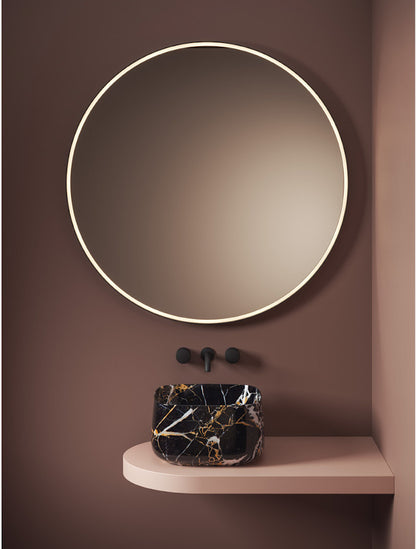 Specchio tondo cm 85 con LED Look Ring