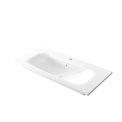 Lavabo encastré 106 x 51 x h 16,8 cm Doux