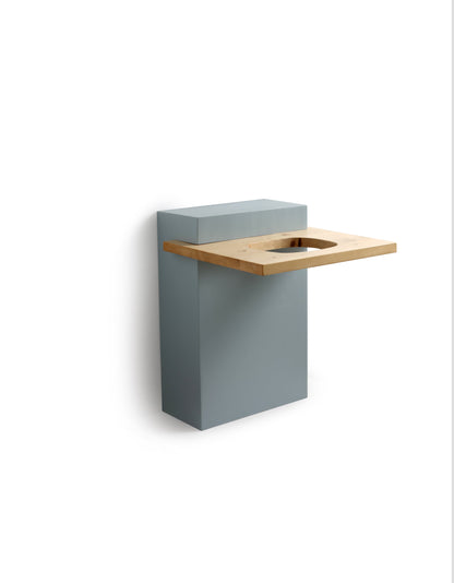 ARMOIRE EN BOIS AVEC ÉTAGÈRE ÉGOUTTANTE