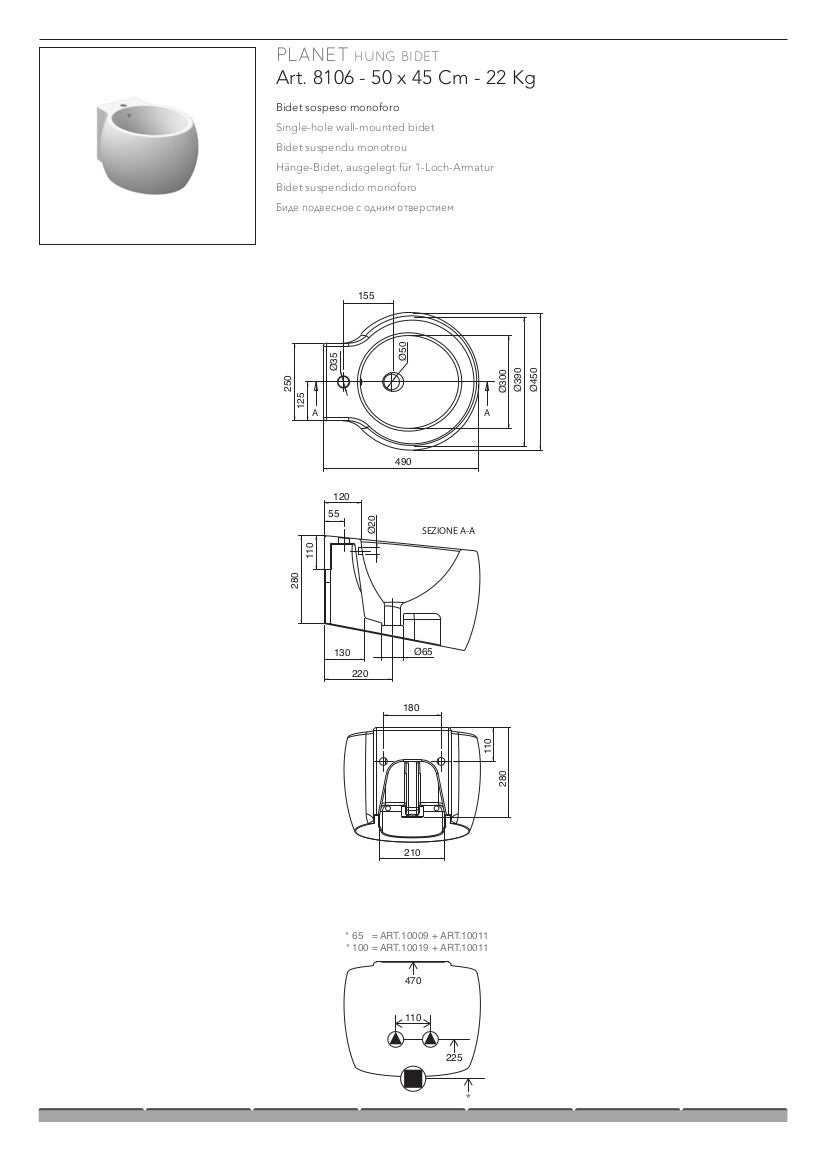 Sanitari sospesi Planet