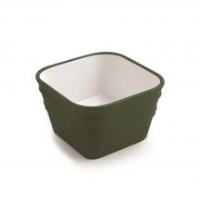 Lavabo à poser/suspendu cm 40x40 Bacile Cubo Lierre Mat