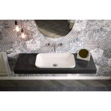 Lavabo Rectangulair Encastré Bord Fin Giò Evolution