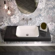 Lavabo Carré Encastré 43x37 Bord Fin Giò Evolution