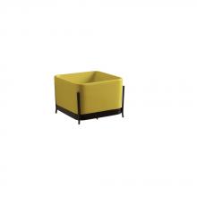 Lavabo avec structure Ibrido Rond Jaune Sirio